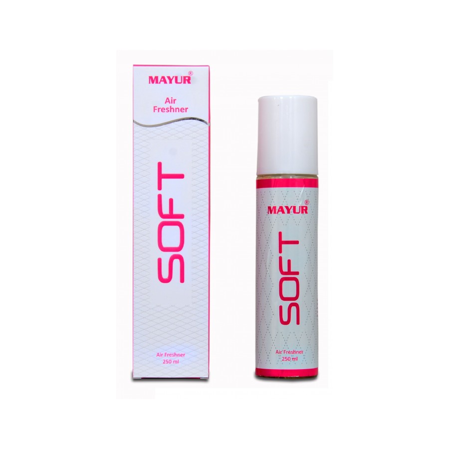 MAYUR SOFT WITHE OUT GAS AIR FRESHNER 250 ML